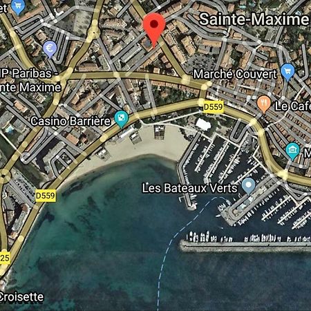 Perle Rare A 250M De La Plage ! Climatise Avec Parking, Balcon & Wifi 생트막시메 외부 사진